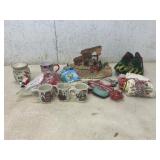 Christmas Decorations and Mugs