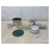 Ceramic, Glass, and Metal Kitchenware