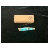 Two-Blade Folding Pocket Knife with Box