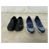 Size 9 Sneakers and Rubber Clogs