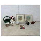 Home Decor, Plush, and Art Lot