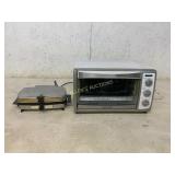 Black & Decker Toaster Oven and Waffle Iron