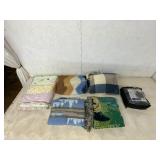 Blankets and Sofa Slipcover Lot