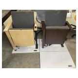 2 Series Seating Electric theater chairs w/bases