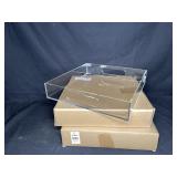 3  Acrylic NEW handled trays