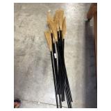 12 witches brooms seasonal decorations