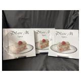 3 New Signature plates in box