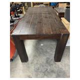 Large farmstyle table