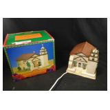 Vtg "Cali Miss" San Buenaventura - Lit Sculpture