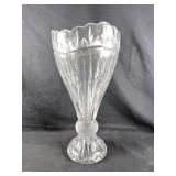 Large Shannon crystal heavy Glass Vase