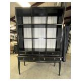 Ethan Allen Cubed Display Cabinet