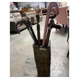 Renaissance revival umbrella/cane stand