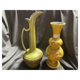 Lot of 2 Haeger Vases