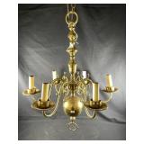 Single Tier Chandelier - 6 Lights