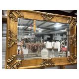 Large Ornate Framed Mirror