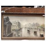 Framed Oil Painting