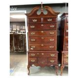 Queen Anne 2 Pc Cherry HiBoy Chest - American Drew