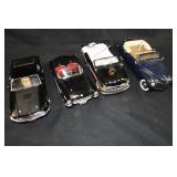 Lot of 4 Die-Cast Cars