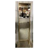 French regency neoclassical cheval dressing mirror