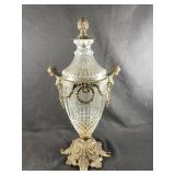 Crystal & Bronze Urn
