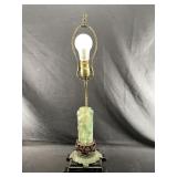 Antique Jade Chinese lamp