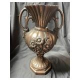 Tall Metal Home Accent Vase