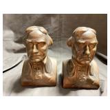 Pair of Bust Bookends