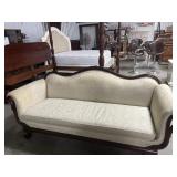 American Mahogany Classic Swan sofa