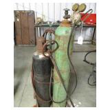 Acetylene torch tank for welding