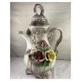 Capodimonte Pitcher with lid
