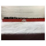 MAC 1/2" SAE 15 pc socket set