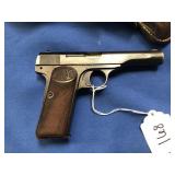 Fabrique National Model Browing Pat 32 cal