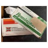 Remington 357 Sig (partial) & Winchester 38-40