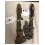 Vintage wrenches 2 pc