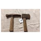 Vintage tools Hammer & Hatchet