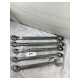 5 Craftsman wrenches 21,22,23,24,27 mm
