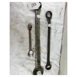 Wrenches 1 1/4, 1 5/16, 11/16 and 1 1/8