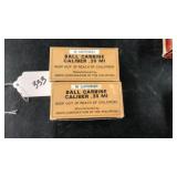 Ball Carbine .30 MI 2 boxes