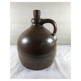 Large Brown pottery hooch jug