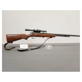 16. Hiawatha Mod. 60 .22 bolt single w/scope #NA