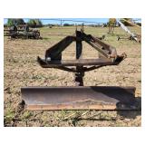 3pt. John Deere 8’ heavy duty back blade
