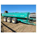 GEA Mod. 7300 triple axle liquid manure spreader