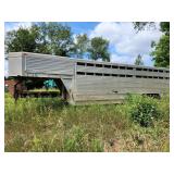 Featherlite 22’ aluminum goose neck tandem axle stock trailer