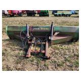 JD 12’ tractor push blade w/frame