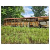 Neckover 8’X24’ gooseneck equipment trailer, tandem axle w/duals