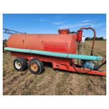 Calumet tandem axle vacuum tanker w/PTO vacuum pump