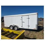 MSI 7’X18’ tandem axle cargo trailer