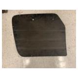 Black Passenger Side Door Skin