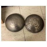 Pickup and Travelall original IH Hubcaps (1 pair)