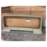 Windshield frame